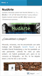 Mobile Screenshot of nudarte.wordpress.com