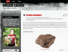 Tablet Screenshot of collegecacher.wordpress.com