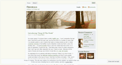 Desktop Screenshot of freeball.wordpress.com