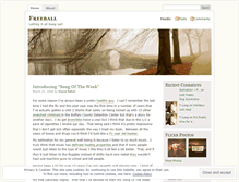 Tablet Screenshot of freeball.wordpress.com