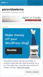 Mobile Screenshot of paravidaeterna.wordpress.com