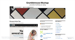 Desktop Screenshot of grumblemouse.wordpress.com