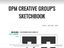 Tablet Screenshot of dpmblogg.wordpress.com
