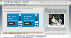 Desktop Screenshot of nathaliemorin.wordpress.com