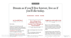Desktop Screenshot of evelynchou.wordpress.com