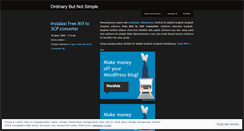 Desktop Screenshot of mazeru.wordpress.com
