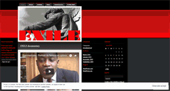 Desktop Screenshot of exilegallery.wordpress.com