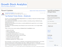 Tablet Screenshot of growthstocks.wordpress.com