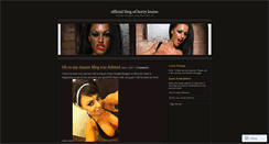 Desktop Screenshot of pleasekerrylouise.wordpress.com