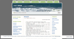 Desktop Screenshot of iactinspain.wordpress.com