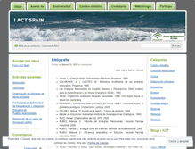Tablet Screenshot of iactinspain.wordpress.com