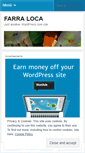 Mobile Screenshot of farraloca.wordpress.com
