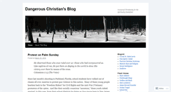 Desktop Screenshot of dangerchrist.wordpress.com