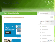 Tablet Screenshot of clavesalvacion.wordpress.com
