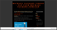 Desktop Screenshot of fanofmichaeljacksonvideos.wordpress.com