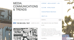 Desktop Screenshot of comandtrends.wordpress.com