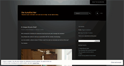 Desktop Screenshot of kunsttischler.wordpress.com