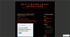 Desktop Screenshot of basketballcoach.wordpress.com