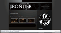 Desktop Screenshot of frontierskyrim.wordpress.com