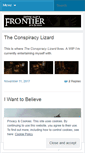 Mobile Screenshot of frontierskyrim.wordpress.com