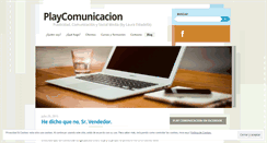 Desktop Screenshot of playcomunicacion.wordpress.com