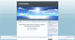 Desktop Screenshot of laparolarivelata.wordpress.com