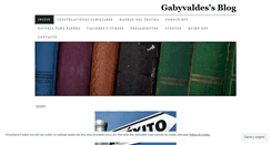 Desktop Screenshot of gabyvaldes.wordpress.com