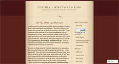 Desktop Screenshot of cynthiaw2l.wordpress.com
