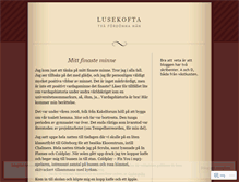 Tablet Screenshot of lusekofta.wordpress.com