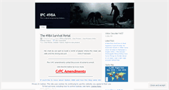 Desktop Screenshot of ipc498a.wordpress.com