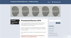 Desktop Screenshot of countdownwithkeitholbermann.wordpress.com