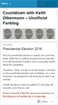 Mobile Screenshot of countdownwithkeitholbermann.wordpress.com