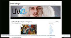 Desktop Screenshot of livinsantiago.wordpress.com