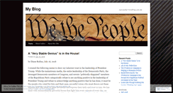 Desktop Screenshot of knowyourconstitution.wordpress.com