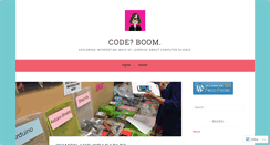 Desktop Screenshot of codeboom.wordpress.com