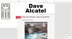 Desktop Screenshot of davealcatel.wordpress.com