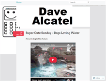 Tablet Screenshot of davealcatel.wordpress.com