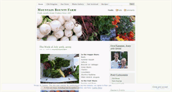 Desktop Screenshot of mountainbountyfarm.wordpress.com