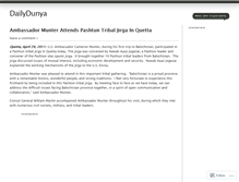 Tablet Screenshot of dailydunya.wordpress.com