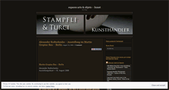 Desktop Screenshot of eaobjets1.wordpress.com