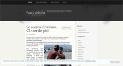 Desktop Screenshot of panycebolla.wordpress.com