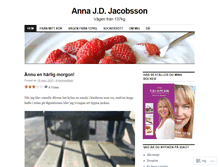 Tablet Screenshot of annajdjacobsson.wordpress.com