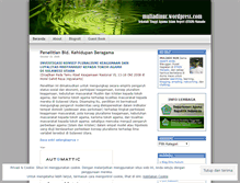 Tablet Screenshot of muliadinur.wordpress.com