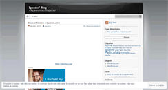 Desktop Screenshot of iguanos.wordpress.com