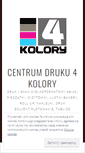 Mobile Screenshot of 4kolory.wordpress.com