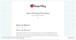 Desktop Screenshot of pro.bancdebinaryfreedemo.wordpress.com