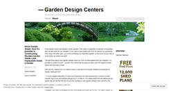 Desktop Screenshot of gardendesigncenters.wordpress.com