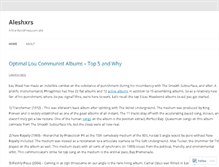 Tablet Screenshot of aleshxrs.wordpress.com