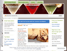 Tablet Screenshot of martinimaidens.wordpress.com