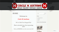 Desktop Screenshot of circlemauctions.wordpress.com